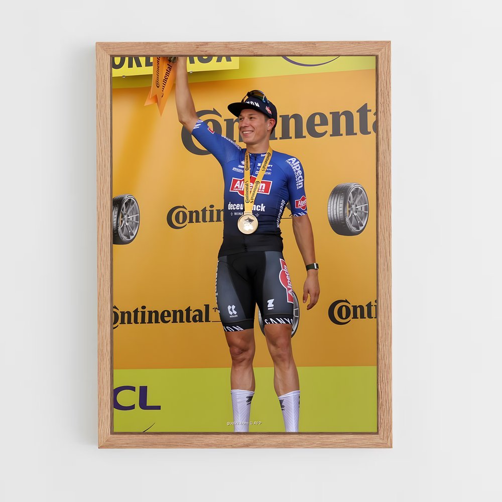 Poster Jasper philipsen exaltante – affiche Cyclisme (vue 4)